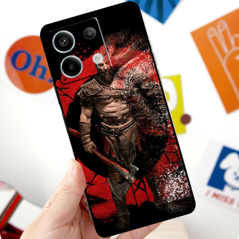 Чехол God of War для Xiaomi Redmi Note 14 Pro 10 11 12 13 Pro 11S 12S Чехол для Redmi 15 14C 12C 10C 13C