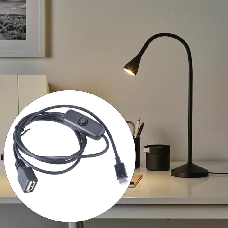 Кабель-переходник USB C на USB A (мама) Type C Быстрая зарядка Для USB-накопителя Клавиатур Телефона Повышает Совместимость