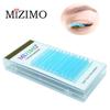 Blue Color Single Grafted False Eyelashes, (0.07/0.1), (C/D), Natural Extension Makeup, Mixed Length 8-15mm.