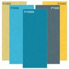 Sandpaper for Precision Finishing Polishing, 2500, 3000, 5000, 7000, and 10000 Grits, 30 Sheets