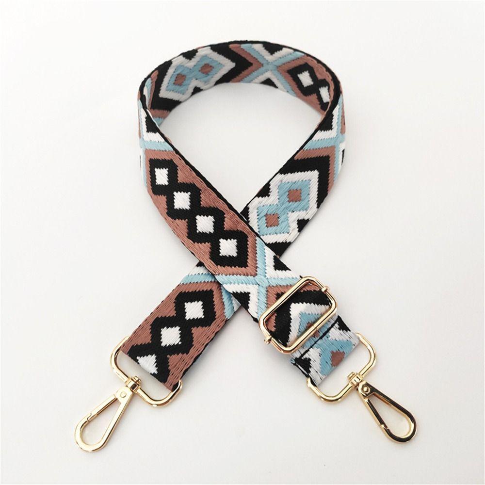 130cm Bag Accessories Wide Adjustable Bag Belt Strap for Handbags Jacquard Bag Strap Extender