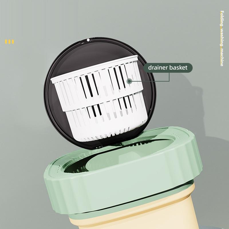 Новая мини-складная стиральная машина, портативная стиральная машина для студенческого общежития, маленьких носков, нижнего белья