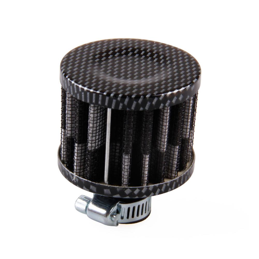 Universal Interface Motorcycle Air Filters 12mm Car Cone Cold Air Intake Filter Turbo Vent Crankcase Breather Car Accessories