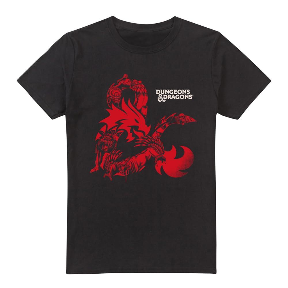 Dungeons & Dragons Mens Ampersand Monsters T-Shirt