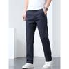Zip-up Pockets! Light Luxury Business! Foreign Trade Cut the Tag off Casual Pants Men's Long Pants Straight Stretch Summer Thin
