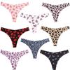 FINETOO Сексуальные трусики для женщин Butterfly T-back Comfort G-string Printed Underwear
