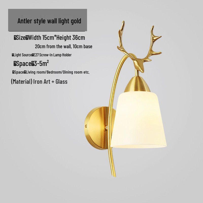 Modern Nordic LED Wall Lamp for Bedroom and Living Spaces