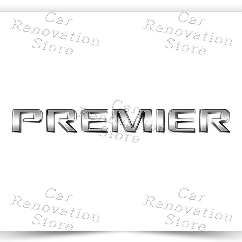 3D Металлическая Наклейка Логотип Буква Premier для Стайлинга Автомобиля Наклейка на Задний Багажник Крыло Боковой Значок Декор Для Chevrolet Captiva Colorado Cruze Malibu