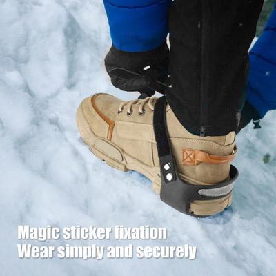 Кошки для льда и снега Шипы противоскользящие 5-точечные шипы для ходьбы и бега трусцой