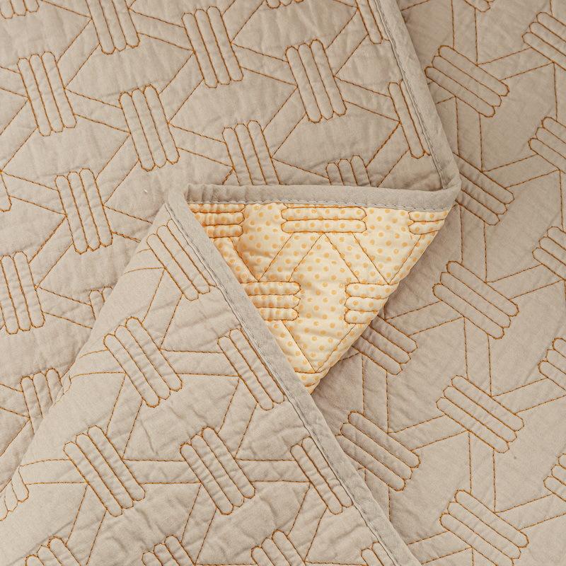 Подушка для дивана из чистого хлопка Новая Универсальная для четырех сезонов Нескользящая Кремовая Ветрозащитная Простая хлопковая ткань Прямой ряд Подушка для сиденья