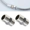 Hex Nipple Double Male Thread Connecter Stainless Steel Water Pipe Joints  Plumbing Accessories