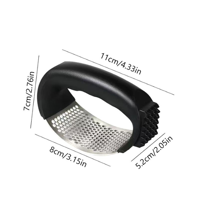 Чеснокодавилка с овощечисткой и щеткой для очистки, чесночница, измельчитель чеснока, ручной кухонный комбайн для измельчения чеснока