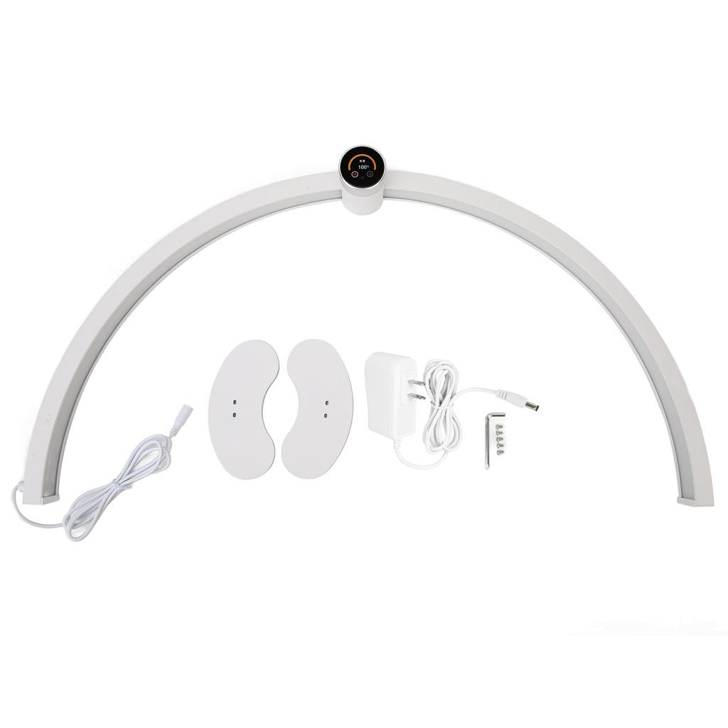 27in Half Moon Desk Lamp 2520lm 40W Beauty Lash Light Touch Knob Control Adjustable Bright Color
