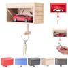 Настенный Современный Держатель для Ключей Дизайн Открывающихся Гаражных Ворот Забавный Брелок для Ключей Гаража Коридоры