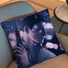 Game Rk800 Detroit Connor Pillow Case Anti-Dustmite Pillowcase Invisible Zipper Silky Short Plush Sofa Cushion Cover
