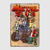Metal Slug X Collection Gaming Posters Metal Sign Poster Garage Room Wall Art Decorations Living Custom Tin Vintage  Home Decor