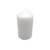 White Cylindrical Candle 9 Cm