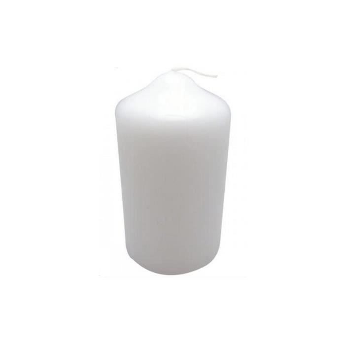 Bougie blanche cylindrique 9 cm