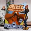 1pc Grizzy The Lemmings1 Theme Blanket - Digital Print, Polyester, Cozy for All Seasons, Perfect for Outdoor, Camping, and Travel