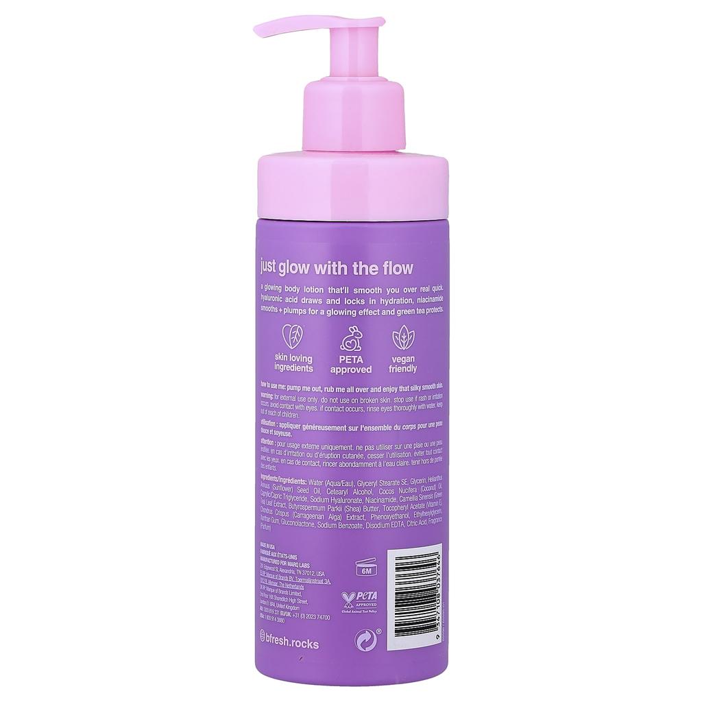 b.fresh Time To Glow Up, Hydrating Body Lotion, 355ml (12 Fl Oz)