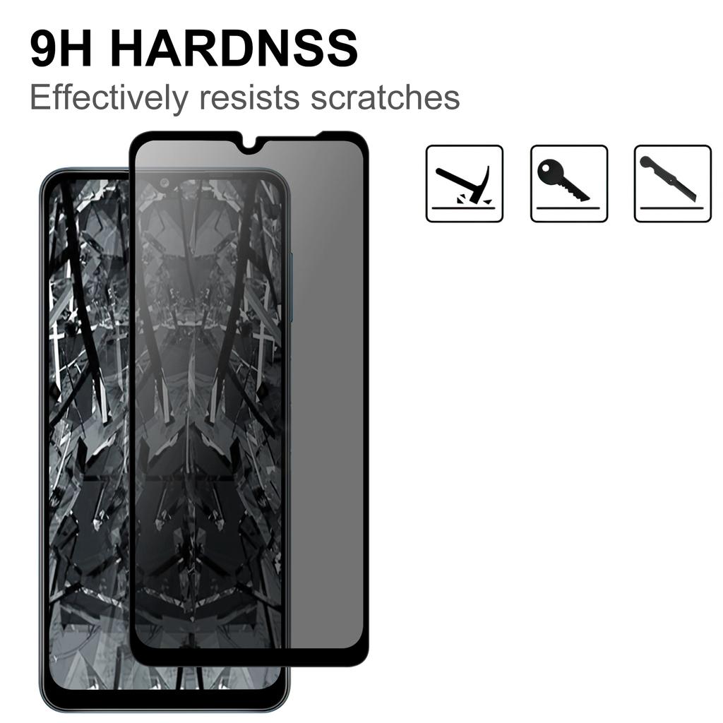 Для Samsung Galaxy A56 5G/A36 5G закаленное защитное стекло для экрана 2.5D Arc Edge антишпионская пленка