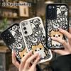 Чехол для телефона: 2D плотный защитный чехол для Samsung Galaxy A34 A35 M05 M06 S20 S22 S21 FE Plus 5G, Оранжевый и Белый Китти, Рождественский и Хэллоуинский Подарок