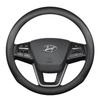 Всесезонный кожаный чехол на руль для Hyundai Tucson, IX35, IX25, Sonata, Elantra, Reina, Lingdong