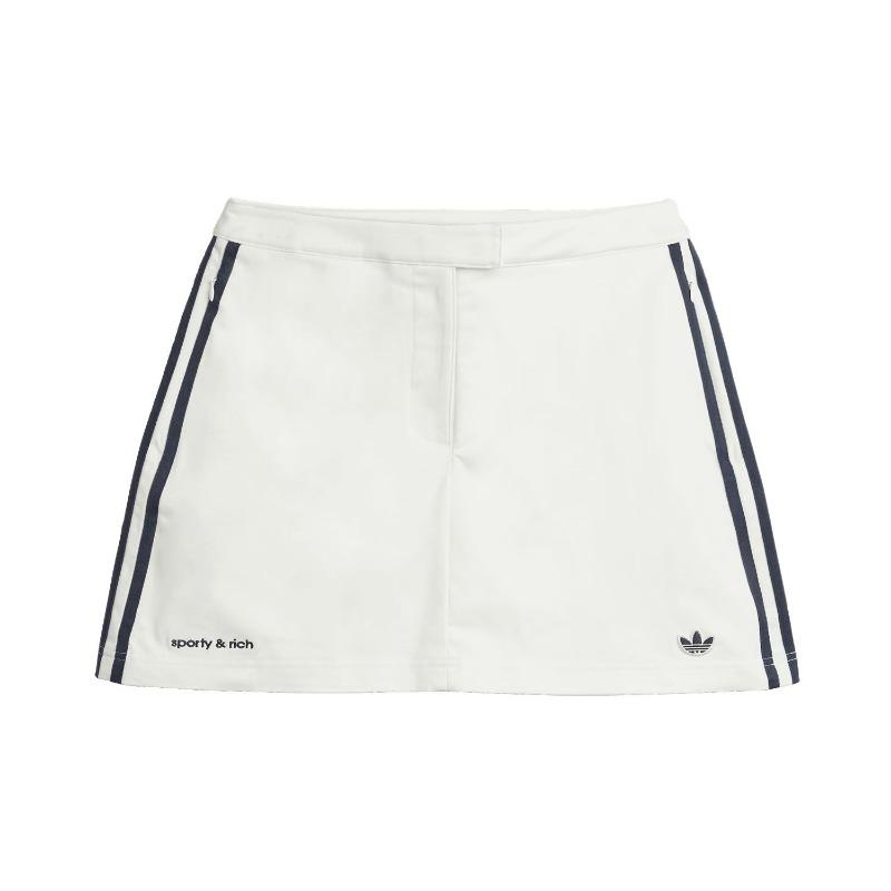 adidas Originals x Sporty & Rich Skirt Core White Women JL7194