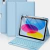 Беспроводной Bluetooth-чехол-клавиатура с подсветкой клавиш, слотом для стилуса, для iPad 10-го поколения 10,2 дюйма, Air 4/5/6/7, Pro 11