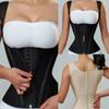 Тренажер для талии для женщин, спортивный пояс с застежкой-молнией, корректирующий фигуру для контроля живота, бодибилдинга, похудения живота