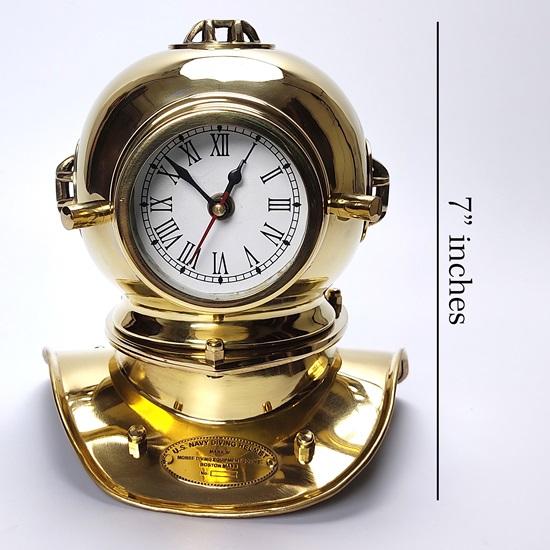 Часы для шлема для дайвинга 15,24 см, знак ВМС США, шлем для морского дайвинга, шлем для дайвинга с аквалангом