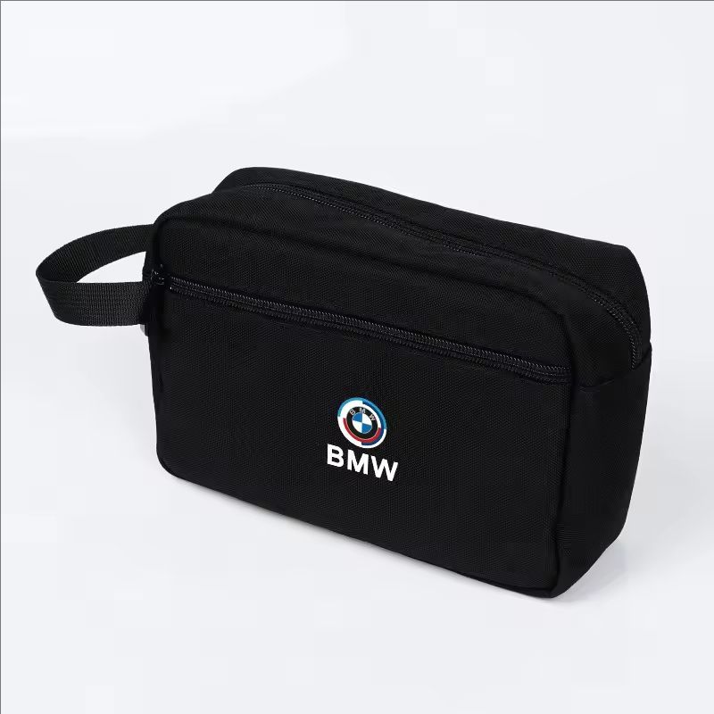 Car Interior Canvas fabric Handbag Accessories Sticker For BMW M X1 X2 X3 X5 X4 X6 X7 iX3 F30F20 F10 F07 E70 E46 E90 E92 E60 E39 HV0