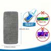 Reusable Microfiber Mop Pads - Washable & Durable, Perfect for Wet or Dry Cleaning, Easy Dust Removal, Essential Household Cleaning Supplies
