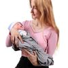Comfortable Nursing Scarf Button Breastfeeding Blanket Practical Mother's Nursing Towel  Baby Wrap