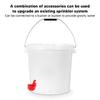 10 Sets PP Chicken Waterer Cups Durable Pigeon Waterer Cups Automatic Chicken Water Cups  Home Use