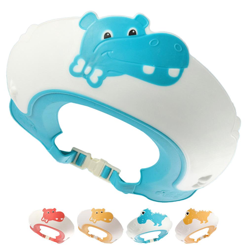 Baby Shower Cap For Kids Adjustable Haircut Hair Washing Bathing Hat Toddler Shower Visor Eye Ear Protector For Infants Toddlers