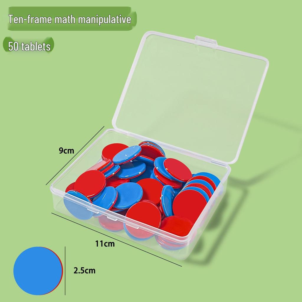 Пособие для разложения и состава чисел в десятичной рамке для арифметики 1 класса (Сложение/Вычитание в пределах 20)