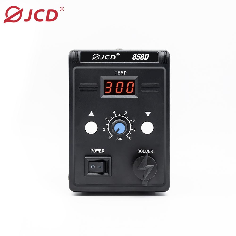 JCD Hot Air Gun 858D 700W BGA Rework Solder Station Soldering Heat Air Gun Station For SMD SMT Welding Repair