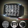 Motorcycle LED White 80W White BEAM Bright Car EyesCar Fog Headlight LED