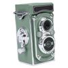 Vintage Digital Camera Portable TLR   Retro 2.7K Video 24MP Autofocus Vlog Camera Manual Joystick for Beginners Teens Adults