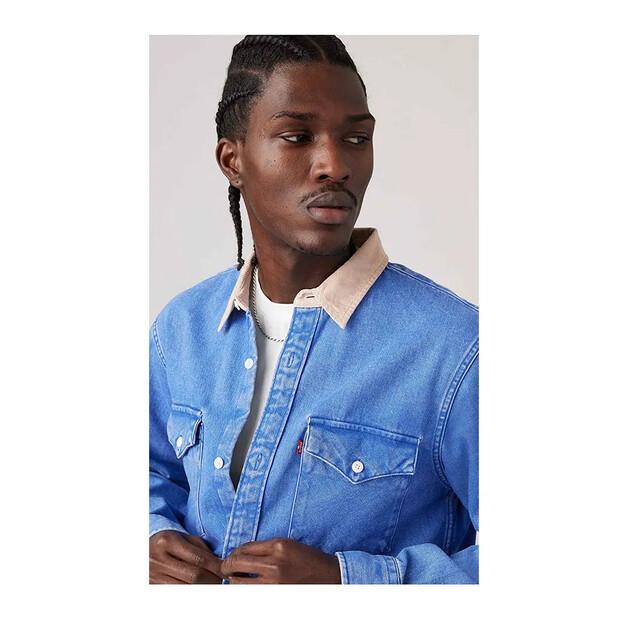 Levi's® Relaxed Fit Western рубашка с длинным рукавом