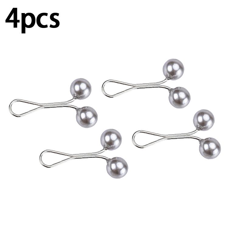 New U-Shaped Pearl Brooch Fixed Straps Anti Slip Scarf Pin DIY Sewing Multi-Purpose Scarf Adjuster Lady Fixed Pins