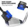 Golf Club Brush Cleaner Tool Golf Club Cleaning Brush with Magnetic Carabiner Golf