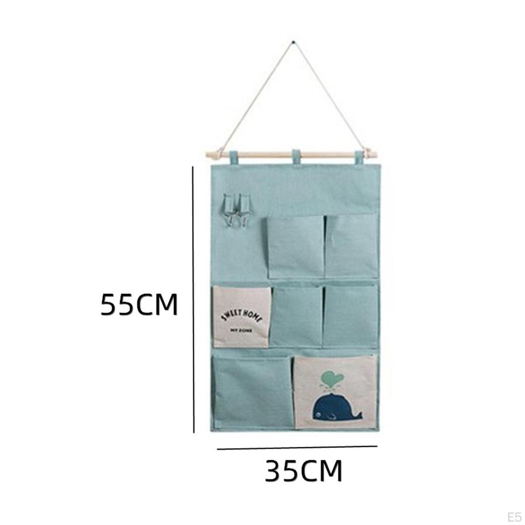 Сумка для хранения, висящая на двери, органайзер для шкафа, игрушки с несколькими карманами