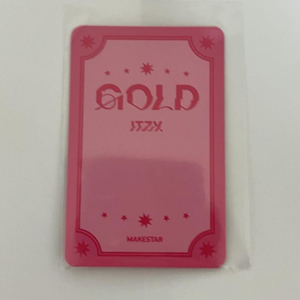 [ИСПОЛЬЗОВАННАЯ] ITZY Yeji коллекционная карточка Fortune Card Youngton Autograph Session