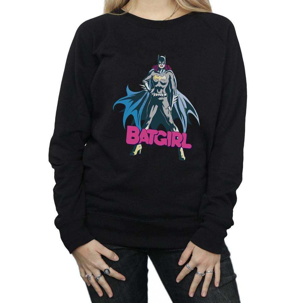 DC Comics Womens/Ladies Batgirl Pose Sweatshirt