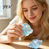 TPR Игрушка-антистресс Прозрачная Ракушка Игрушка для снятия стресса, Морская улитка Сжимаемая Ручная терапия Растягивающаяся Сенсорная для тревожности и упражнений Сжимаемые игрушки