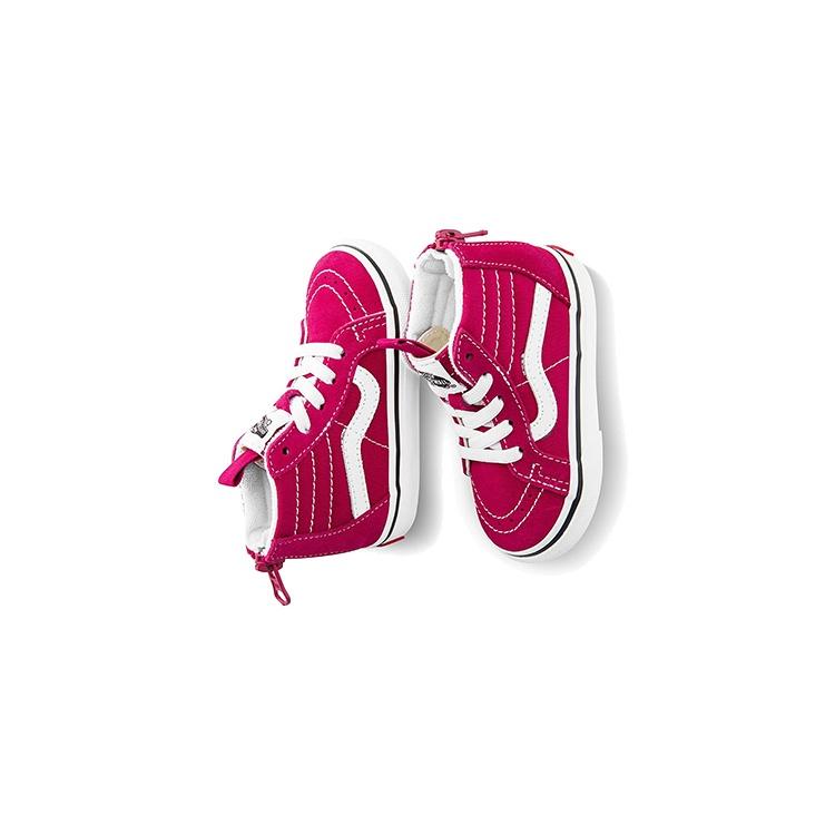 Vans SK8-Hi Zip Toddler Rose Red Men's VN0A4BV12NE