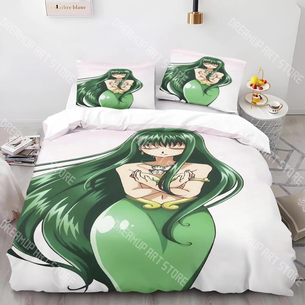 Модный комплект постельного белья Mermaid Melody Pichi Односпальный Двуспальный Полный Queen King Размер Комплект постельного белья для детской комнаты Комплекты с пододеяльником Комплект простыней
