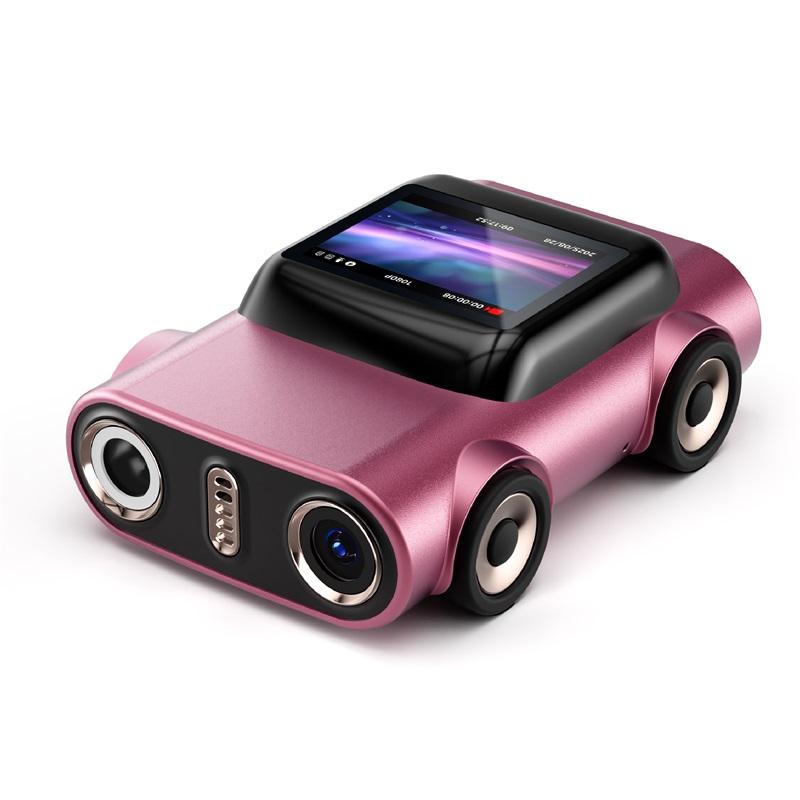 Мини-камера Новый дизайн автомобиля 2K HD Видеорегистратор 130 градусов Широкий угол Встроенная вспышка Автофокус Брелок Камера